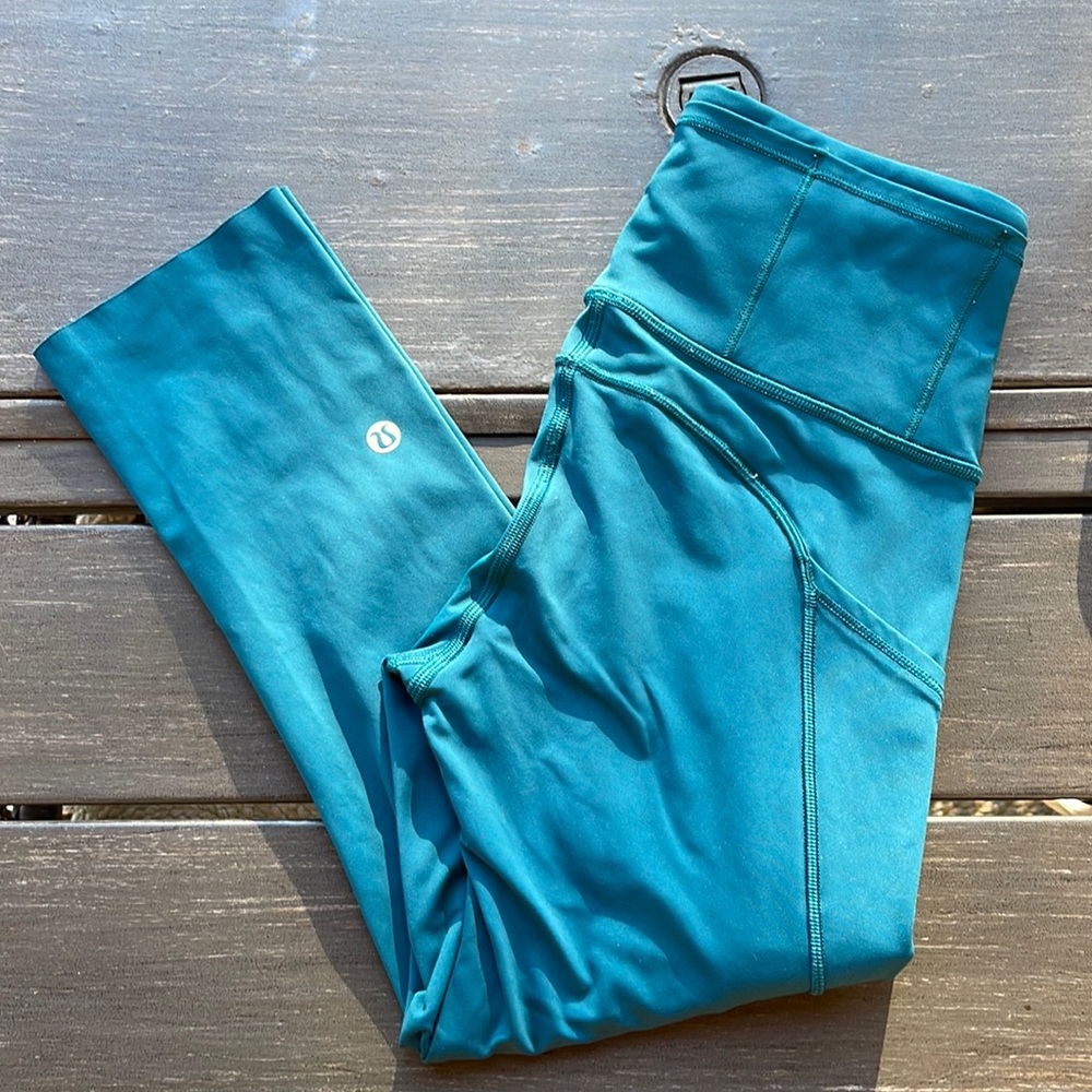 Lululemon Fast and Free High Rise Crop Leggings